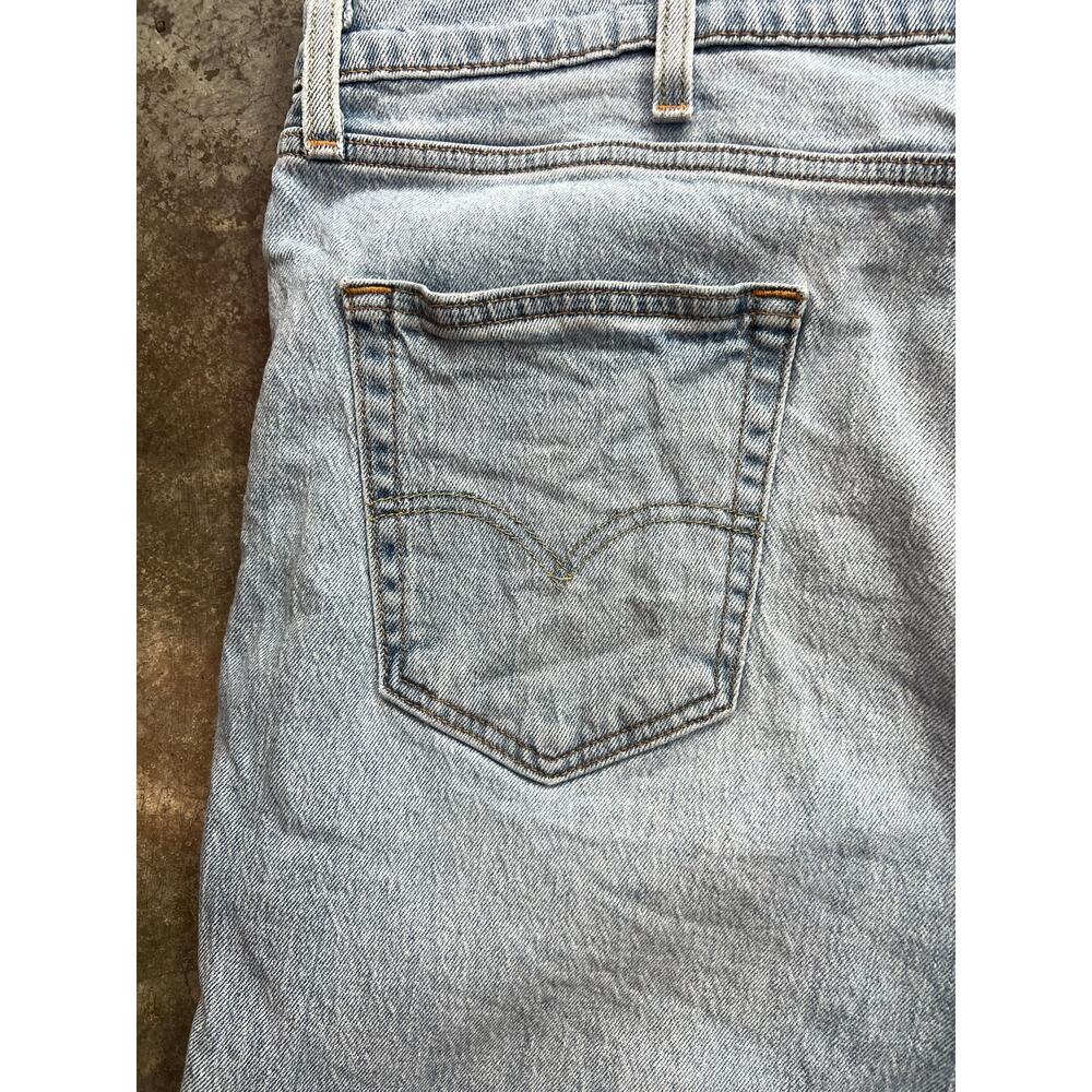 Levi’s 511 Light Wash Denim Shorts Men’s 40 Stretch Streetwear - Picture 9 of 16